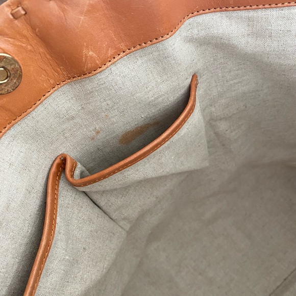 Tory Burch Leather Tote - Picture 5 of 9